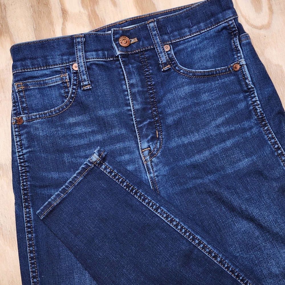Madewell Jeans‎ Adult 24 Blue Denim 10 in Skinny High Rise 24x28 Ladies Stretch